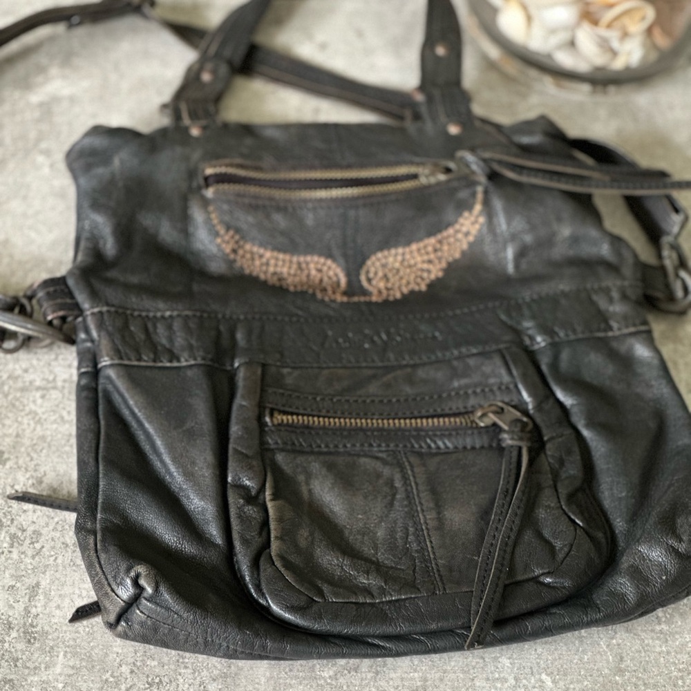 Zadig & Voltaire Black Hobo Bag with Slouchy Design